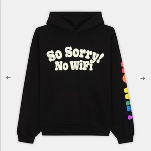 Madhappy NWT SO SORRY NO WIFI Hoodie